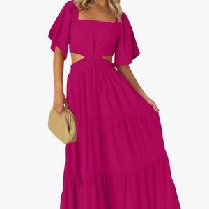 NWT Leani  Pink Dress Size Medium